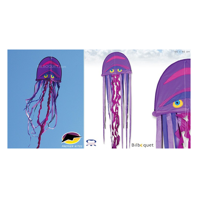 Cool Jellyfish 66x46cm Single Line Kite For Kids