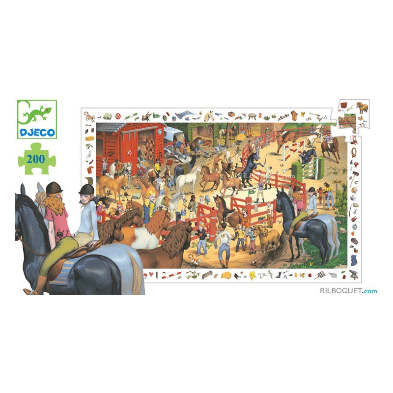 Djeco In A Video Game Observation Puzzle - 200 Pieces