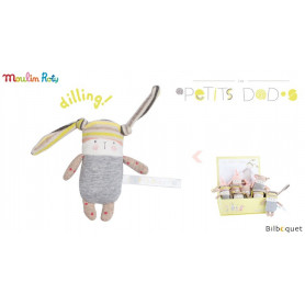 Mini Hochet lapin Nin-Nin - Les Petits Dodos - Moulin Roty