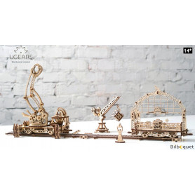 Maquette mécanique Manipulateur sur des rails - Ugears