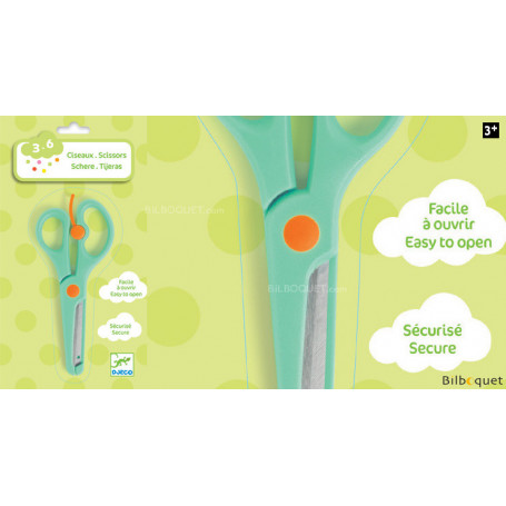 Ciseaux pour enfants de 3 à 6 ans Djeco - 🧸 La boutique en ligne