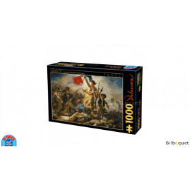 Puzzle d'art 1000 pièces - Eugène Delacroix - La liberté guidant le peuple