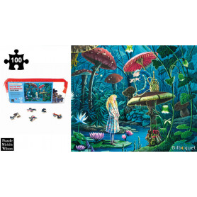 Alice au pays des merveilles - Florence Magnin - Puzzle en bois 100 pièces