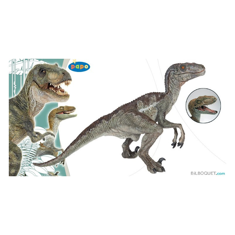 Papo 55023 Dinosaur Series, Velociraptor Figure