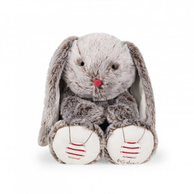 Peluche Lapin Gris Prestige 38 cm