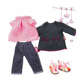 Combo Must Have Denim Just Like Me for dolls Götz 27 cm