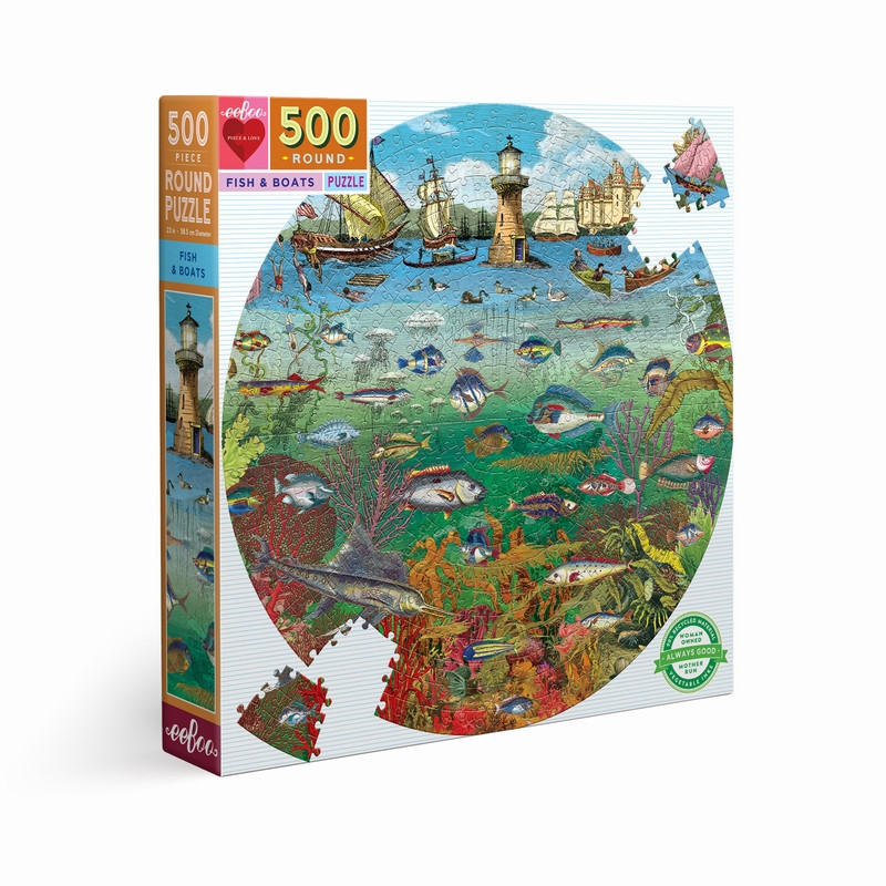 Puzzle arbre de vie 1000 pièces par Eeboo