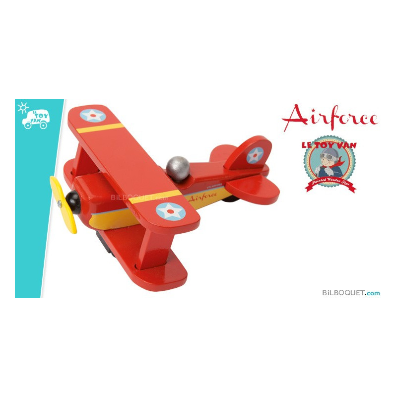 avion biplan jouet