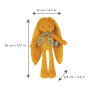 Doudou Pantin lapin ocre 35cm - Kaloo Lapinoo