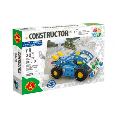 Constructor Metal - Bolid racing car - 201 pieces