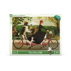 Puzzle 1000 pièces Janet Hill - Miss Moon's bike