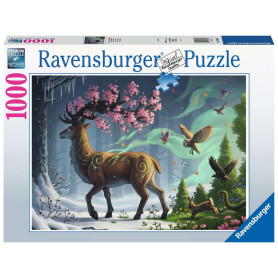 Puzzle 1000 pièces - Le cerf du printemps