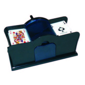 Manual card shuffler