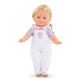 White overalls ma Corolle doll 36cm