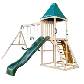 Outdoor Playground Swing Emerald Challenge