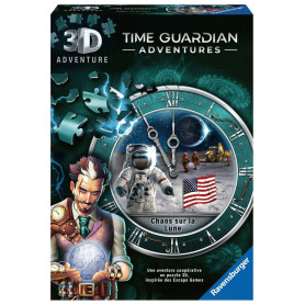 Puzzle 3D escape 216 pièces - Time Guardian Adventures - Chaos sur la lune