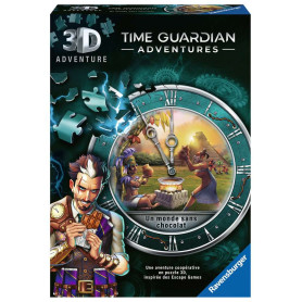 Puzzle 3D escape 216 pièces - Time guardian adventures - Un monde sans chocolat