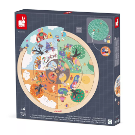 12-piece garden observation puzzle and seek-and-find game