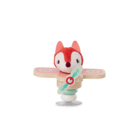 Swinging plane with suction cup - Alice the fox