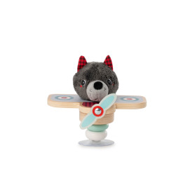 Swing plane with suction cup - Louis the wolf