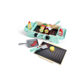 Barbecue and plancha set