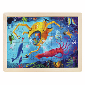 Ocean rescue puzzle 2 in 1 - 50 pieces