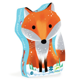 Silhouette puzzle 24 pieces - Ginger the fox