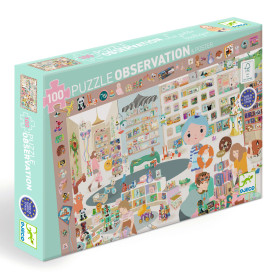 Observation puzzle The little shop 100 pcs