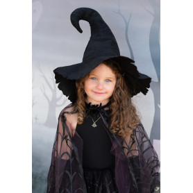 Spiderweb Witch Cape and Skirt - size 4-6 years