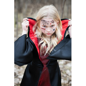 Vampire dress - size 5-6 years - Girl costume