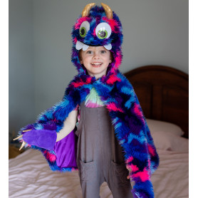 Goober Blue-purple Monster Cape