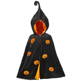 Halloween Pumpkin Cape - size 4-8ans