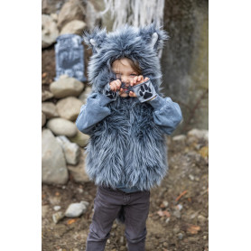 Veste de grand méchant loup avec gants