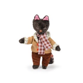 Léon the Cat articulated plush - Les Minouchkas - Moulin Roty