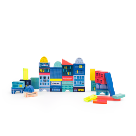 City building blocks (51 pcs)