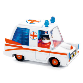 Hurry Ambulance Crazy Motors", "véhicule jouet ailes déployables