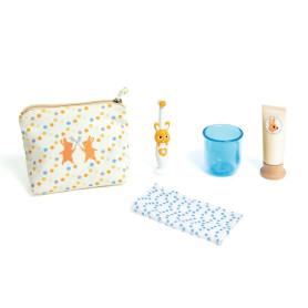 Trousse Brosse à Dents Pomea, accessoires hygiène pour poupées