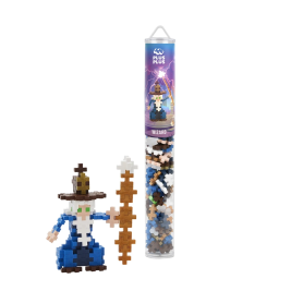 PLUS-PLUS Wizard Tube, Educational Toy – Magical Creations for Kids