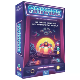 Arkade Auzou, jeu stratégie spatiale 2 joueurs.