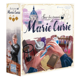 jeu de société sur les traces de marie curie