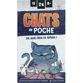 Chats de Poche - Jeu de société tactique et amusant pour 2 joueurs