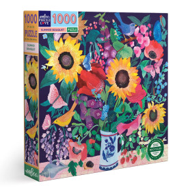 Puzzle Summer Bouquet - eeBoo - 1000 pièces