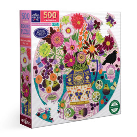 Puzzle Fruits & Flowers Still Life - eeBoo - 500 pièces