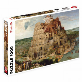 Puzzle Brueghel - La Tour de Babel - 1000 pièces - Piatnik