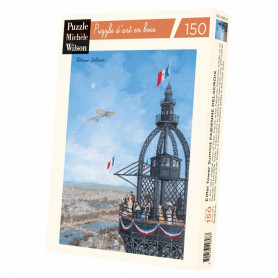 Puzzle en bois - Le sommet de la Tour Eiffel - Fabienne Delacroix - 150 pièces