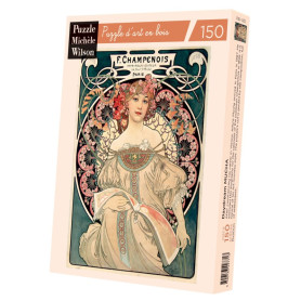 Puzzle en bois - Rêverie - Alfons Mucha - 150 pièces