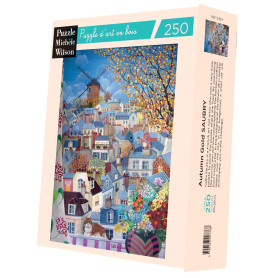 Puzzle en bois - L’Or de l’Automne - Saubry - 250 pièces