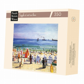 Puzzle en bois - La Plage des Sables d'Olonne - Albert Marquet - 350 pièces