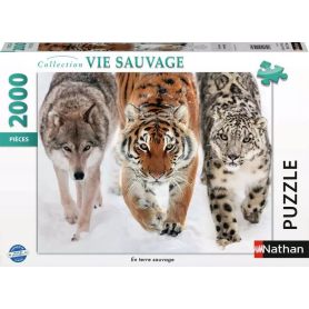 Puzzle 2000 pièces - En Terre Sauvage - Nathan