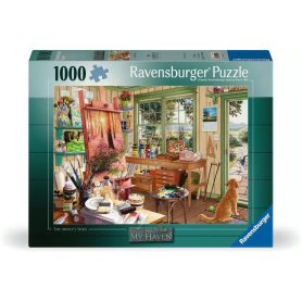 Puzzle 1000 pièces - Cabanon de l’Artiste - Ravensburger